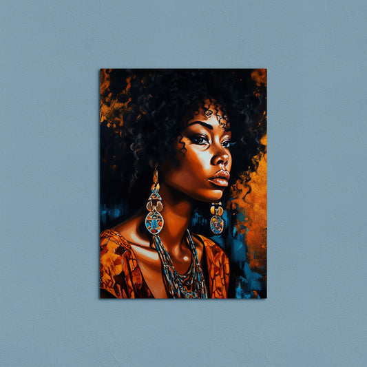 Afro Queen - Aluminum