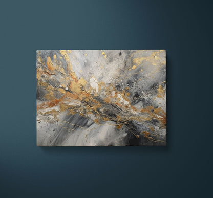 Spattered Marble - Canvas