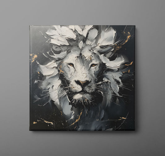 White Lion - Canvas